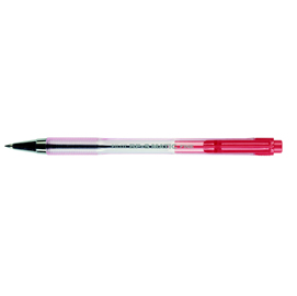 Penna a sfera a scatto bp s matic - punta fine 0,7mm - rosso  - pilot