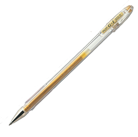 Penna a sfera gel g 1 - punta 0,7mm - gold  - pilot