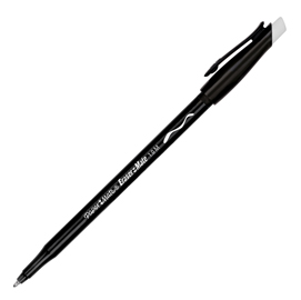 Penna a sfera cancellabile replay - punta 1,0mm - nero - papermate