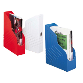 Portariviste magazine rack - 25x32 cm - dorso 8 cm - nero - rexel