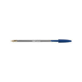 Penna a sfera cristal - punta media 1,0mm - blu  - bic - conf. 50 pezzi