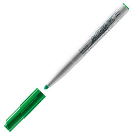 Pennarello whiteboard marker velleda 1741 - punta tonda 1,4mm - verde  - bic