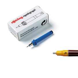 Punta per penna a china rapidograph - 0,20mm - rotring