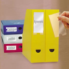 Portaetichette adesivo - ppl - 62x150 mm - trasparente - 3l - conf. 6 pezzi