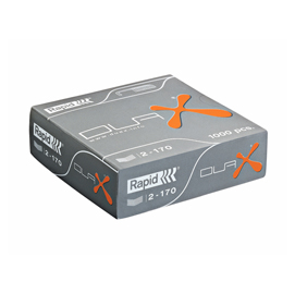 Punti rapid duax® - metallo - rapid - conf. 1000 pezzi