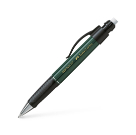 Portamine grip plus metallic - mina 0,70mm - fusto verde - faber castell