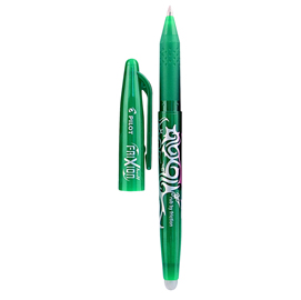 Penna a sfera frixionball -  punta 0,7mm - verde - pilot