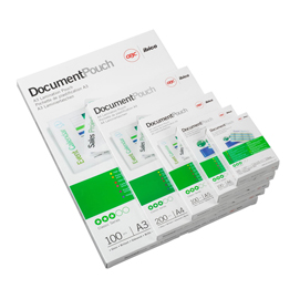 Pouches - ibm - 59x83 mm - 2x125 micron - gbc - scatola 100 pezzi