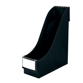 Portariviste ad alta capacità - ps - nero - 32 x 29cm - dorso 9,5cm - leitz