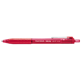 Penna a sfera a scatto inkjoy 300 rt - punta 1,0mm - rosso  - papermate