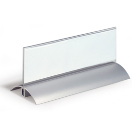 Portanome da tavolo deluxe - 6,1x21 cm - durable