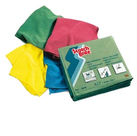 Panno in microfibra scotch brite® 2010 - 36x32 cm - cucina - verde - scotch brite®