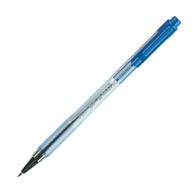 Penna a sfera a scatto bp s matic  - punta media 1,0mm - blu - pilot