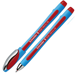 Penna a sfera slider memo  - punta xb - rosso - schneider