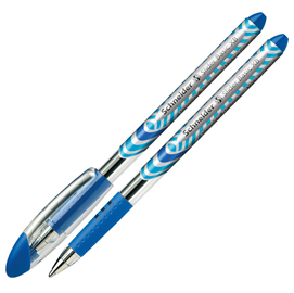Penna a sfera slider basic - punta xb - blu  - schneider
