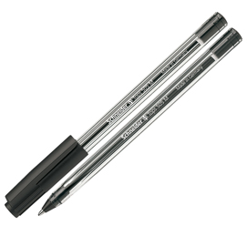Penna a sfera con cappuccio tops 505  - punta 0,7mm  - nero- schneider