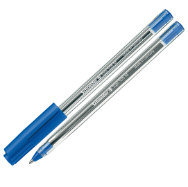 Penna a sfera con cappuccio tops 505  - tratto 0,7mm - blu - schneider