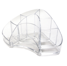 Portapenne multipot classic - 14x20x9 cm - trasparente - arda