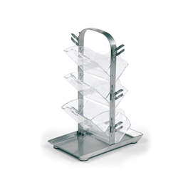 Portatimbri fishbone - 6+6 posti - silver - turikan