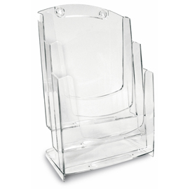 Portadepliant modulare - 3 tasche a4 - 23,7x35,7x18,2 cm - arda