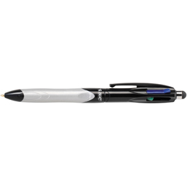 Penna a sfera a scatto multifunzione  4 colors stylus - punta 1,0mm - 4 colori  - bic - conf. 12 pezz