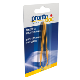 Pinzette professional - prontodoc - blister 1 pezzo