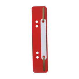 Pressini fermafogli - 38x150 mm - rosso - durable - conf. 25 pezzi