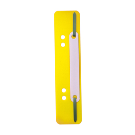Pressini fermafogli - 38x150 mm - giallo - durable - conf. 25 pezzi