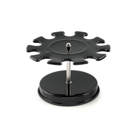 Portatimbri circolare - 10 posti - nero - metallo - koala