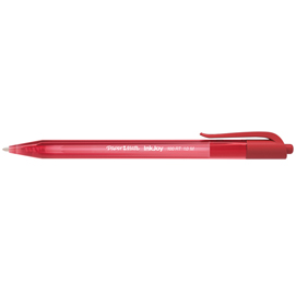 Penna a sfera a scatto inkjoy 100 rt  - punta 1,0mm - rosso - papermate