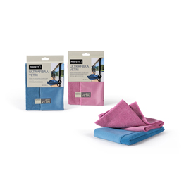 Panno ultrafibra vetri - microfibra - 40x40 cm - perfetto