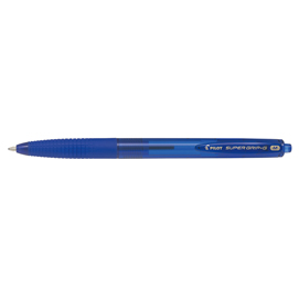 Penna a scatto supergrip g  - punta 1,0mm - blu - pilot