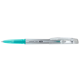 Penna a sfera cancellabile uniball signo tsi - punta 0,7mm - verde - uni mitsubishi