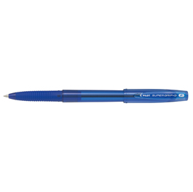 Penna a sfera supergrip g con cappuccio - punta 0,7mm - blu  - pilot