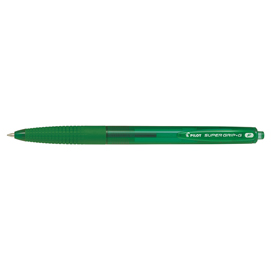 Penna a scatto supergrip g - punta 0,7mm - verde  - pilot