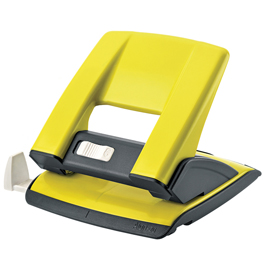 Perforatore - passo 8 cm - massimo 20 fogli - 2 fori - giallo - kartia