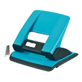 Perforatore - passo 8 cm - massimo 20 fogli - 2 fori - turchese - kartia