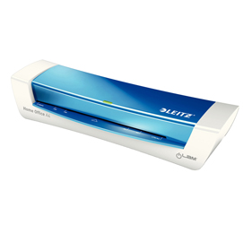 Plastificatrice ilam homeoffice - a4 - blu metal - leitz