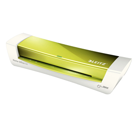 Plastificatrice ilam homeoffice - a4 - verde metal - leitz