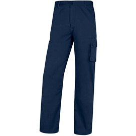 Pantalone da lavoro palaos paligpa - cotone - taglia l - blu - deltaplus