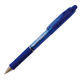Penna a sfera a scatto feel it - punta 1,0mm - blu - pentel