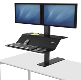 Postazione di lavoro ve sit stand lotus™ - monitor doppio - fellowes