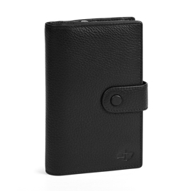 Portafoglio lady tempora time - pelle - nero - niji