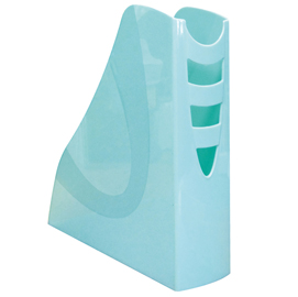 Portariviste keep colour pastel - 27,8x26,6x7,5 cm - azzurro - arda