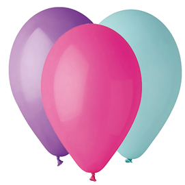 Palloncini in lattice - Ø30cm - colori assortiti - 16 pezzi - big party