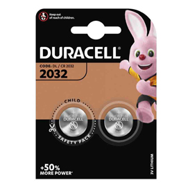 Pile litio - 3v - dl2032 - duracell - blister 2 pile