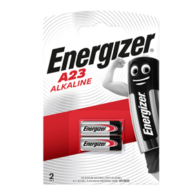 Pile a23/e23a alkaline - 12v - energizer specialistiche - conf. 2 pezzi