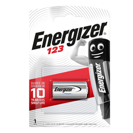 Pila 123 photo lithium - 3v - energizer specialistiche - conf. 1 pezzo