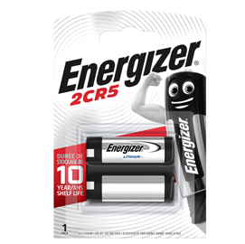 Pila 2cr5 photo lithium - 6v - energizer specialistiche - conf. 1 pezzo