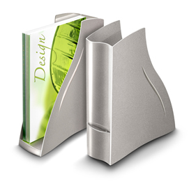 Portariviste ellypse extra strong - grigio talpa - 278x83 h325 mm - cep